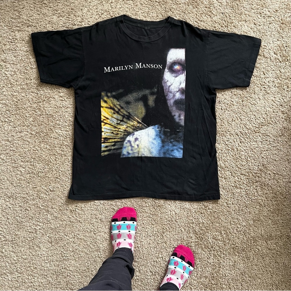 Rare Marilyn Manson Vintage 1996 Shirt